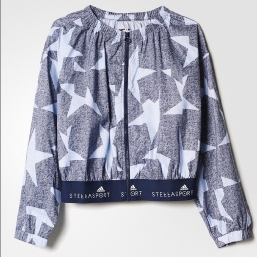 STELLA McCARTNEY X ADIDAS STAR WIND BREAKER NEW Large